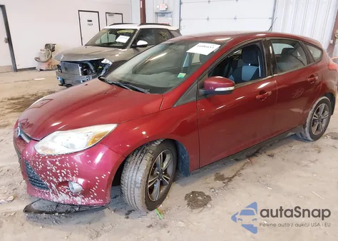 2014 Ford Focus Se z USA, uszkodzony, nr VIN 1FADP3K2XEL235577